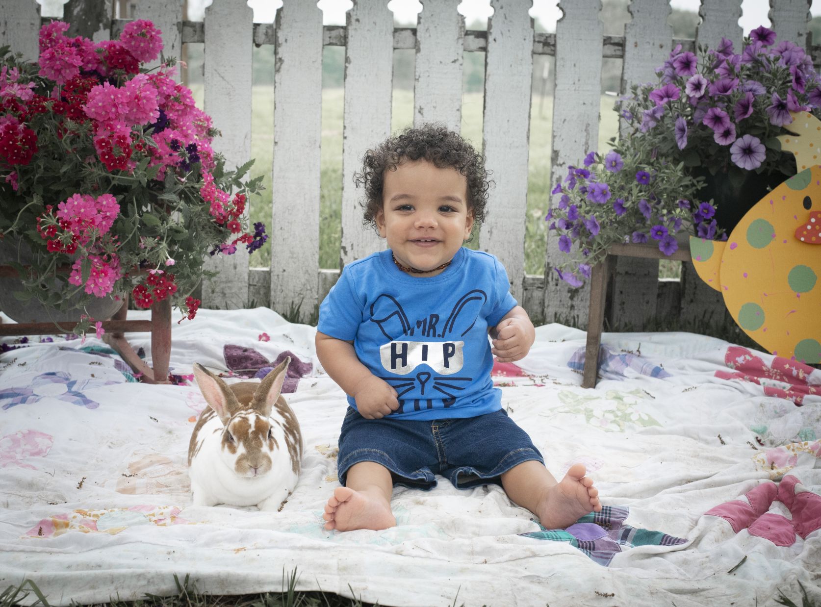 Easter 2019: Axell Finley & the Easter Bunny